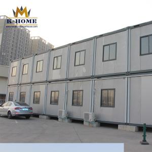 Quality 20ft Sandwich Panel Prefab House Flat Pack Container House Cabin wholesale