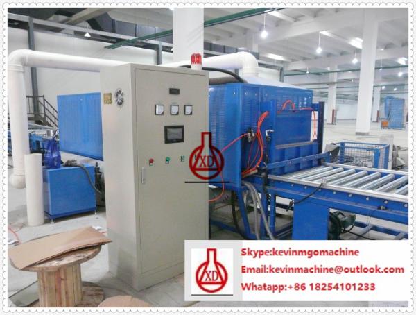 Double Roller Extruding Technology MgO Board Production Line for Sawdust /