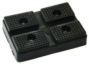 Quality PVC TPU EVA UPE Two Post Lift Eight Square Rubber Pad wholesale