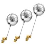 Brass Water Control Float Valve , Mini Industrial Ball Float Valve