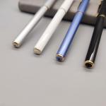 Business Signature Pen 0.5mm Engraved Logo Plastic Neutral Pen Gift