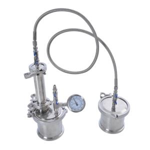 Quality Closed Loop Extraction Machine Mirror Polish Vacuum 45g Mini wholesale