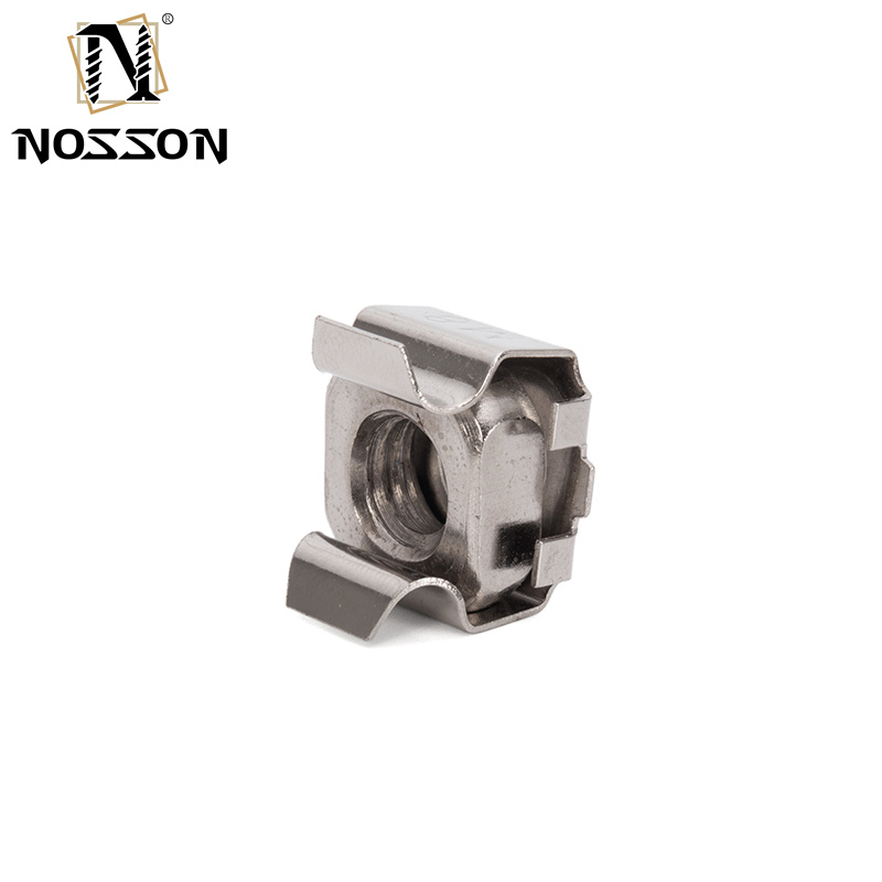Chrome Plated M4 M6 Zinc Cage Nut with Screw ISO Standard Plain Finish 304 Stainless Steel