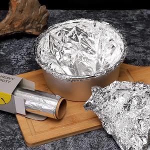 Quality Silver Food Grade Aluminum Roll Foil Customized Odorless For Catering wholesale
