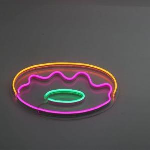 Quality Personalized Neon Light for Doughnut Shipping and Party 12v Input Voltage 28 C wholesale