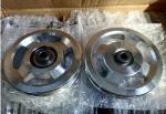 4.5 Inch Multifunction Fitness Equipment Steel Cable Pulley Wheels For Health