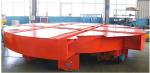 CE/ISO/SGS Certified Electric Turntable Transfer Cart For Factories Warehouses
