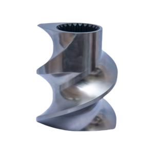 Quality W6Mo5Cr4V2 Steel Single Helix Screw Elements Extruder Vacuum Hardening For Powder Coating wholesale