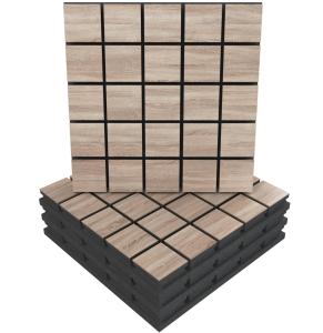 Quality Wholesale Inner Decoration Items China Made Polyester Fiber Soundproof Wall Boards and Wood Slat Acoustic Panels wholesale