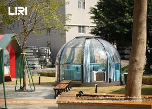 Quality Diameter 3.5m Crystal Dome House Tent PC Round Shape Ourtdoor Event Activity Show Dining Catering Tent wholesale