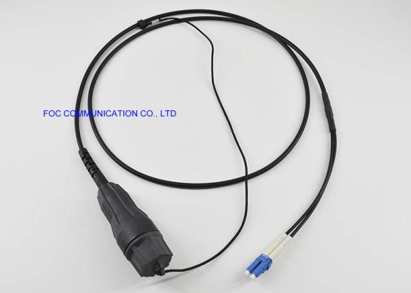 FTTH Fiber Optic Patch Cord Waterproof Full AXS To LC Duplex Jumper 0.9mm Cable