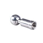 WZ SS 304 316 316L Tri Clamp Sanitary Hose Joint with 360 Rotary Cleaning Ball