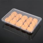 Disposable 33*22*5cm Plastic Food Tray Whole Chicken Meat Dessert Tray PP MAP