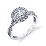 Lab Diamond Wedding Band VVS Clarity HPHT Round Cut Lab Grown Diamond Ring