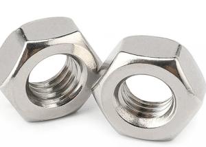 Quality M3 M4 Stainless steel Hexagon Nuts SS304 SS316 A2 A4-80 Hex bolt with hex nuts Metal Nut wholesale