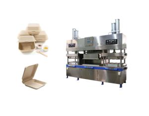 Quality Semi Automatic Pulp Molding Machine With Virgin Pulp Plant Fiber wholesale