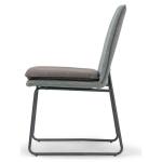 Antique Room Furniture Upholstered 89cm 6KGS PU Leather Leisure Chair