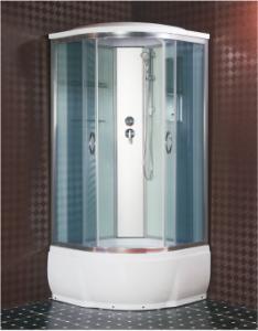 Quality 4mm Painted Back Glass Steam Shower Cabin 800X800X2150 wholesale