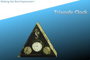 Quality crystal clock /glass clock/clock wholesale