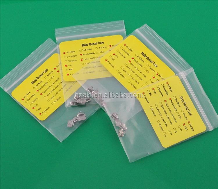Smooth Orthodontic Buccal Tube 1st Molar SGL Bondable Tube With Sliding Crimpable Hook