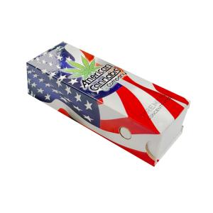 Quality Press Button 2ml Custom Printed Cigarette Boxes Recyclable Long Lasting wholesale