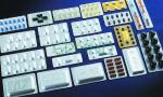 DPP -80 Mini Blister Packing Machine , High Speed Blister Packaging Equipment