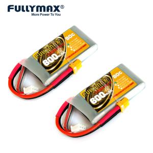 Quality 2S 7.4 V 600mah Lipo Battery 2 Cell FPV Lipo 7.4 V Rc Battery 80C High Discharge Rate wholesale