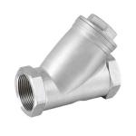 Factory price stainless steel y type thread strainer SS316L 304 internal thread