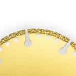 OBM Customized Support Diamond Tools Diamond Cutting Disc Vacuum Brazed Diamond