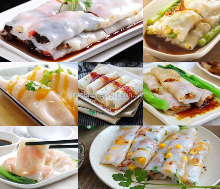 Factory Supplying Hotels Food Restaurant Quality Rice Roll Steamer Household Rice Noodle Vermicelli Machine