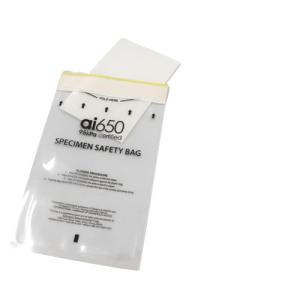 Quality Hospitals Labs Plastic Disposable Specimen Bag With Document Pocket wholesale
