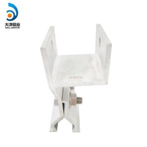Quality Solar Panel Roof Structure Aluminum Alloy Angle Clamp ISO wholesale