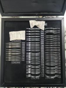 Quality JIANPENG Optometry Trial Lens 40PCS Aluminium Case Clinic Optometry Trial Lens Set Metal Rim Material Highly Durable wholesale