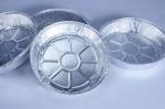 Disposable Aluminium Foil Baking Tray , Silver Foil Food Containers FDA