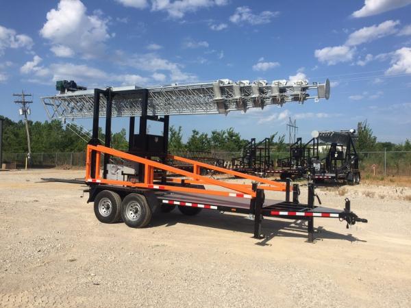 Cheap 5m Emergency Mobile Cow Telecom Tower On Wheels for sale