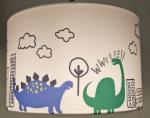 Cartoon Kids Bedroom Lampshades Floor Dinosaur Light Shade D250mm