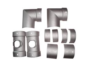 Quality Aluminium Gutter Brackets , Anti Corrosion Aluminium Rain Gutters wholesale