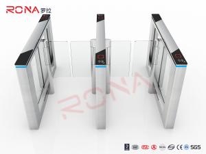 Quality Pedestrian Facial Recognition Turnstile ESD Fingerprint Access Control Barriers wholesale