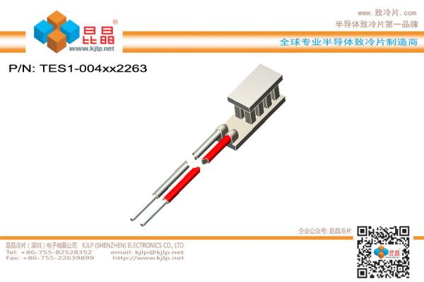TES1-004 Series (2.2x6.3mm) Peltier Chip/Peltier Module/Thermoelectric Chip/TEC