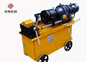 Quality Hydraulic Thread Rolling Machine For 12-50mm Rebar Coupler 60 Degree wholesale