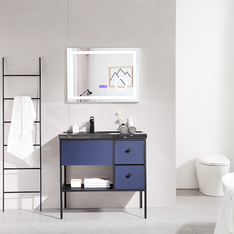 Graceful Hotel Bathroom LED Mirror with Custom Light Feature and Modern Luxury Design