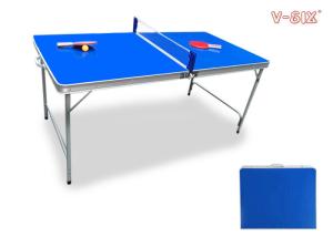 Quality Indoor Outdoor Junior Table Tennis Table Easy Folding Portable Aluminum Table for Family wholesale