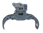 Stone Grapple Wood Grapple Heavy Duty For Excavator Durable Use 5-60 Ton
