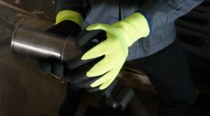 Quality Winter EN511 Anti Cold 7 Gauge Black Latex Gloves wholesale
