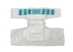 White Breathable Adult Disposable Diapers With Elastic Waistband