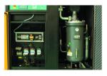 55kw 75hp Electric Rotary Screw Compressor Air Cooling Direct Drive
