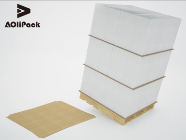 Double Sided Chemical Pulp 300g Anti Slip Pallet Paper