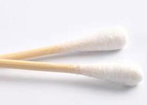 Quality Single / Double Round Head 100 Pcs Medical Cotton Swabs For Hospital wholesale