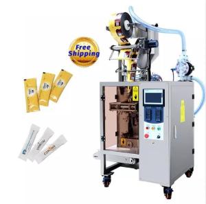 Quality Ketchup Sauce Liquid Filling And Sealing Machine Honey Small Sachet Packing Machine wholesale