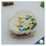 Castle Desgin Metal Enamel Handmade Music Jewelry Box for Promotion Gifts